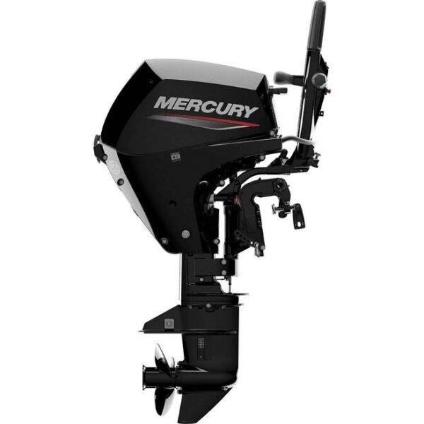 Mercury 15hp EFI Tiller FourStroke Outboard Motor - 15" Shaft, Manual Tilt/Trim, Electric Start w/ Manual Backup - Image 3